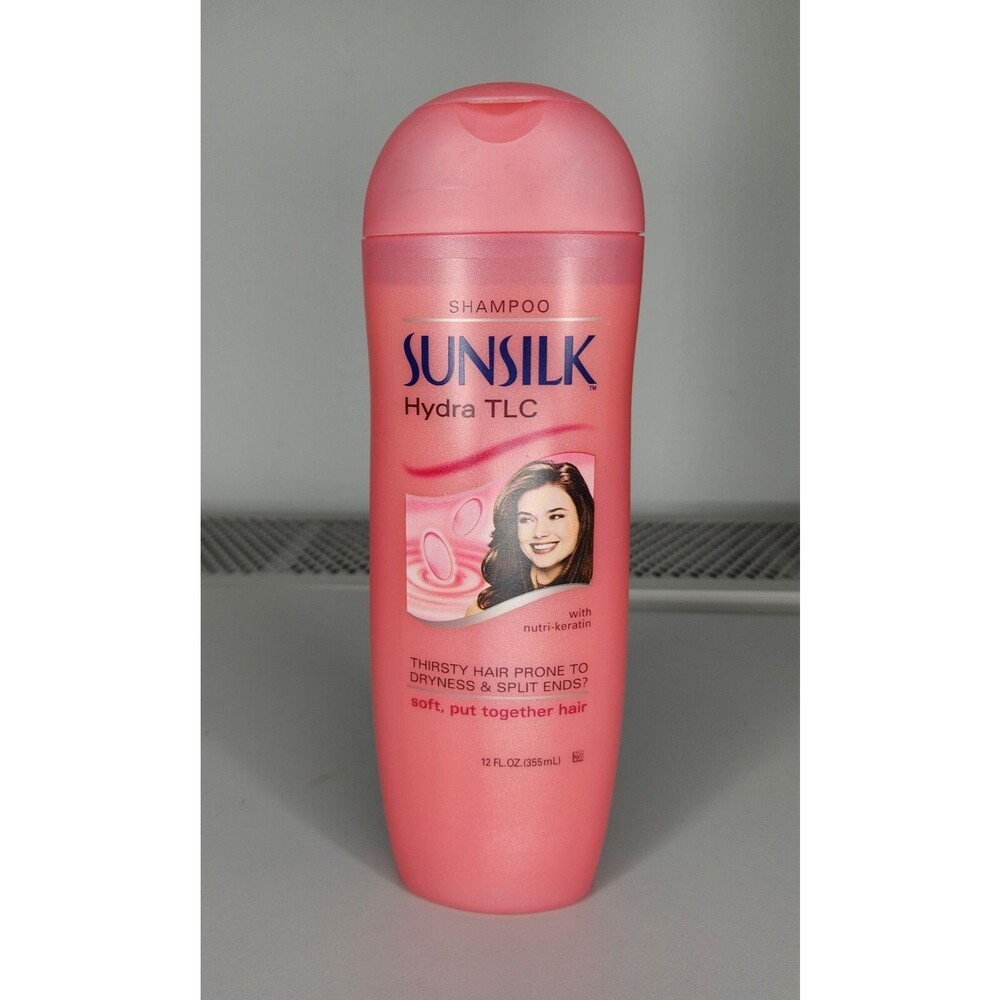 Sunsilk Hydra TLC Shampoo w/ Nutri-Keratin for Thirsty Hair 12oz Rare NOS New!